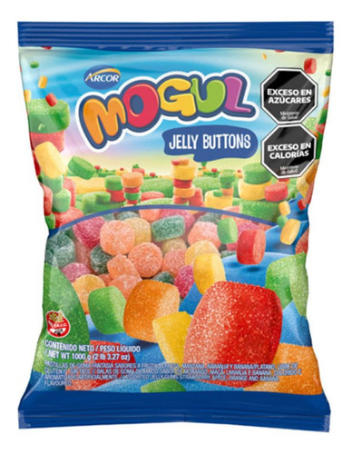 Gomitas Mogul Jelly Buttons 1kg - Ya Golosinas