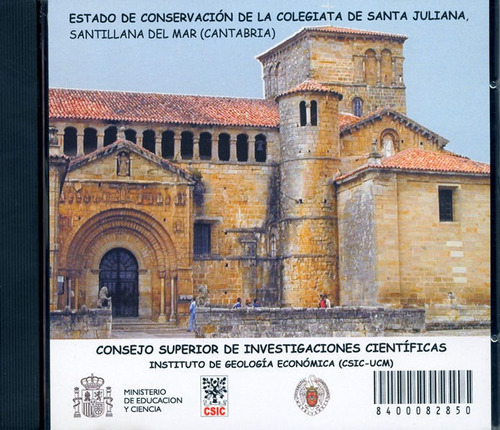 Estado Conserv.cd Colegiata Sta Juliana Santillana Del Ma...