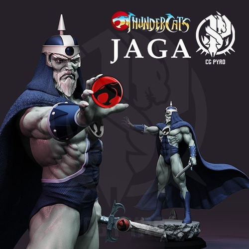 Archivo Stl Impresión 3d - Thundercats - Jaga