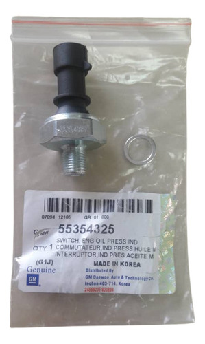Valvula Presion Aceite Cruze 1.8 Orlando 2.4 #4325
