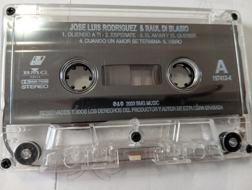 Cassette José Luis Rodríguez & Raúl Di Blasio (#286 (Usado)