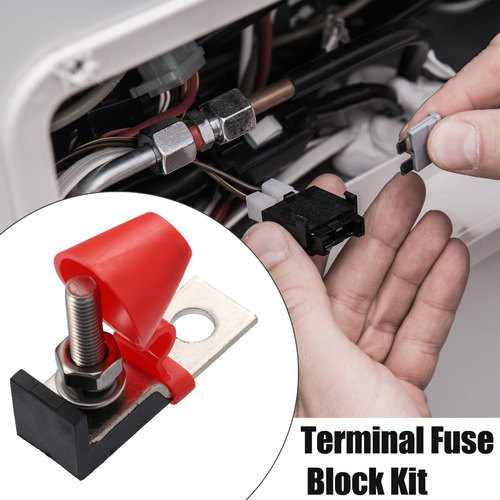 Fusible Terminal Batería Kit 75a Para Coche Marina Barco Rv
