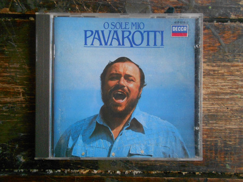 Luciano Pavarotti  O Sole Mio Cd  Ingles