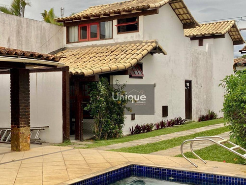 Casa Com 3 Dormitórios À Venda, 140 M² Por R$ 1.600.000,00 - Geribá - Armação Dos Búzios/rj - Ca1210