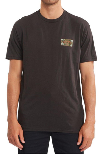 Polera M/c Hombre Arch Negro Billabong