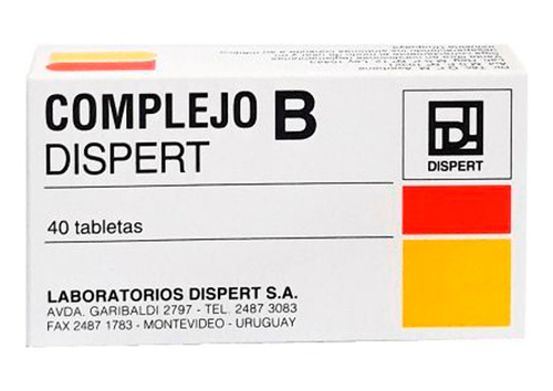 Complejo B Dispert® X 40 Tabletas