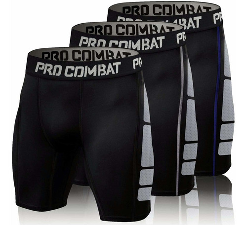 Corto Compresion Para Hombre 3 Secado Rapido Correr