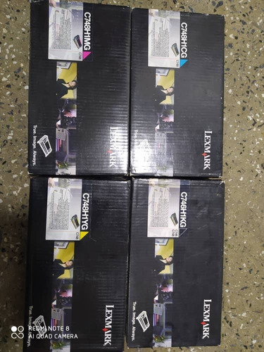 Toner Lexmark . C748, Serie Completa