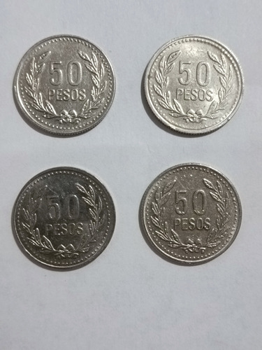 Monedas De 50 Pesos Colombianos Magnéticas