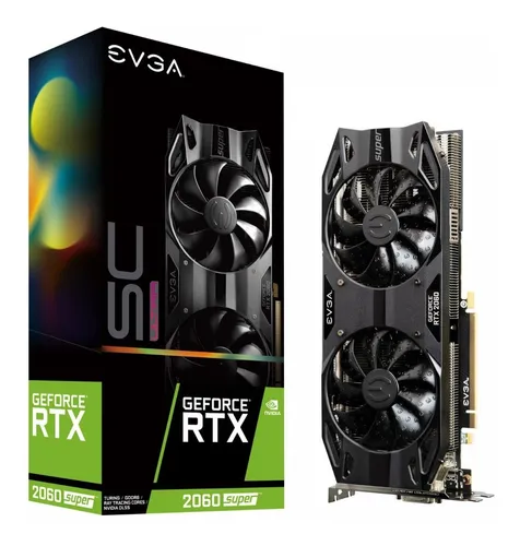 Placa De Video Evga Rtx 2060 Super Sc Ultra Gaming 8g