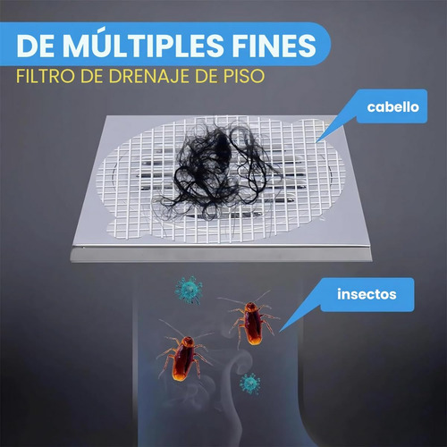 Pegatinas Desechables De Malla Para Drenaje De Ducha 20pz