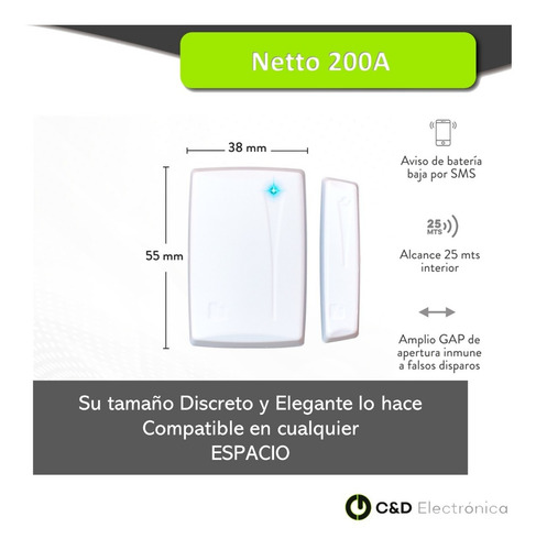 Kit 5 Alarma Domiciliaria Inalámbrico Gsm Hexacom Acudah210