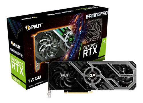 Placa de video Nvidia Palit GamingPro GeForce RTX 30 Series RTX 3080 Ti NED308T019KB-132AA 12GB