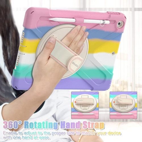 Braecn iPad Case 9th 8th Generation 10.2 Pulgadas 2021 2020,