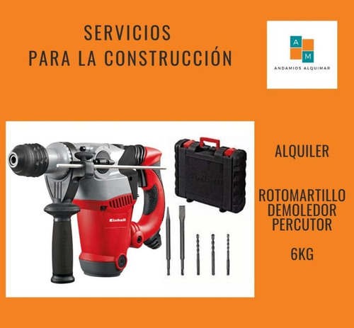 Alquiler Martillo Demoledor