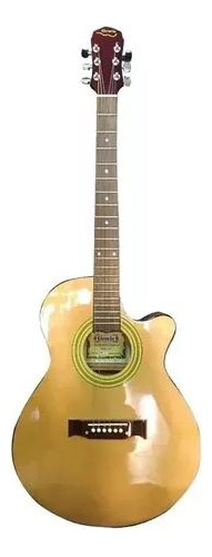 Guitarra Acustica Gracia Modelo 345 Color Nogal