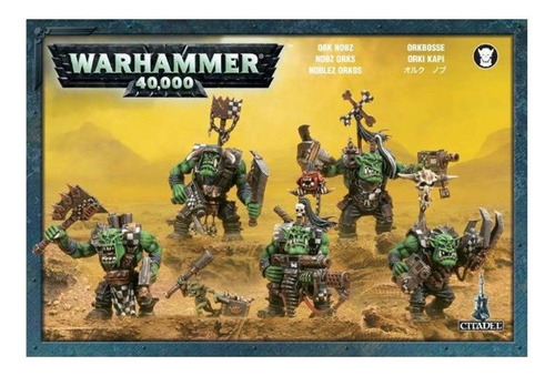 Figura De Plástico Ork Nobz De Warhammer 40k Games Workshop