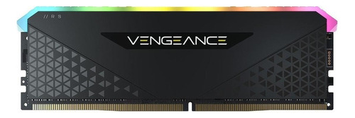 Memoria RAM Vengeance RGB RS gamer color negro 8GB 1 Corsair CMG8GX4M1E3200C16