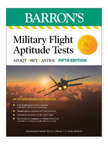 Military Flight Aptitude Tests, Fifth Edition: 6 Pract. Eb08