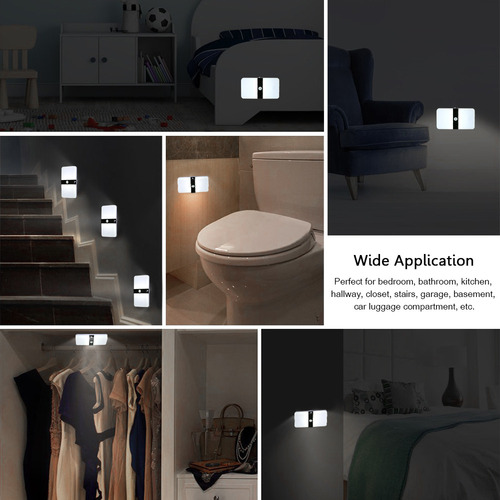 Generic Luz Noturna Com Sensor De Movimento Led Com Bateria