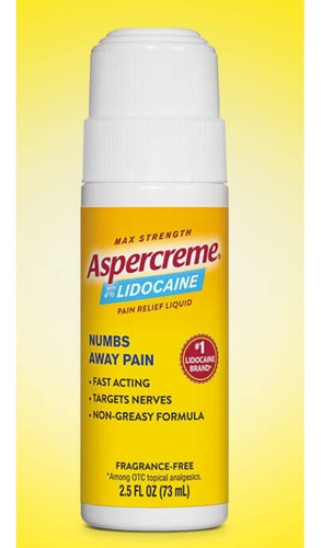 Aspercreme Lido Caí Na Roll-on Alivio Dor Sem Cheiro Imp Eua