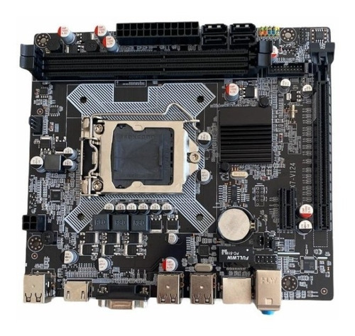 Placa Mãe Lga 1155 H61 2ª E 3ª Geração Ddr3 Frete Grátis