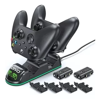 Carregador Controle Xbox One Series S E X +2 Baterias 800mah