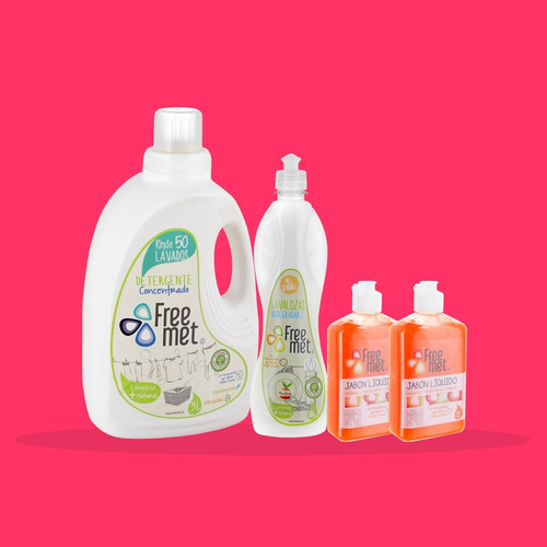 Pack Itata Freemet Detergente / Ecológico Hipoalergénico