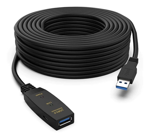 Extensión Usb 3.0 De 5 Metros, Cale Grueso Y Firme