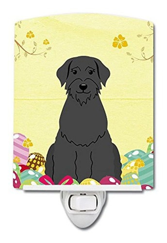 Carolines Treasures Huevos De Pascua Schnauzer Gigante Luz D