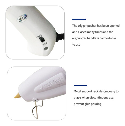 Máquina Termofusible De 60 W Con Boquilla De Reparación De M