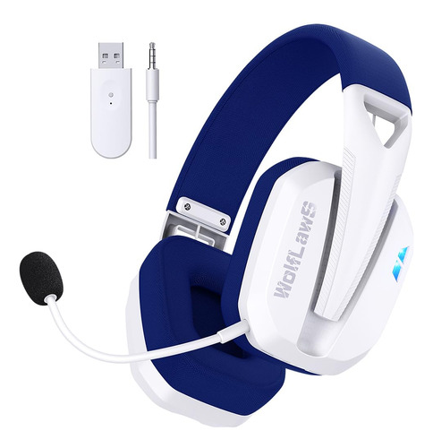 Wolflaws Auriculares Inalambricos Para Juegos Para Ps5, Ps4,