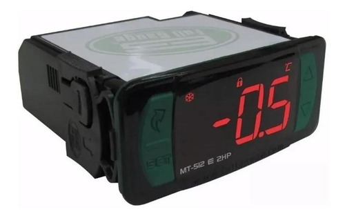 Controlador de temperatura digital MT-512e de 2 hp, indicador completo