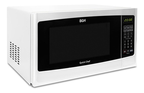 Imagen 3 de 4 de Microondas Grill BGH Quick Chef B228DB9 blanco 28L 220V