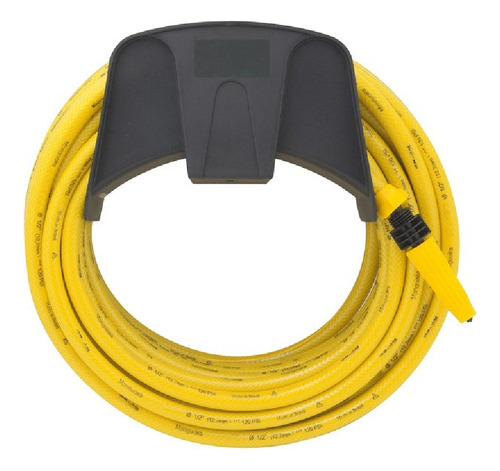 Mangueira Jardim Super Flexível 20m Com Suporte Vonder Cor Amarelo