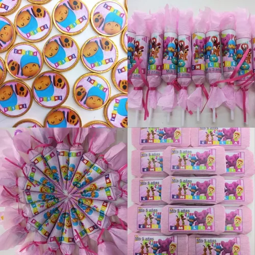 Fondo De Tela Pocoyó Decoración Mesa Cumpleaños Candy