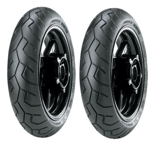 Par Pneu 100/80-14 120/70-14 Pirelli Diablo Compatível Pcx
