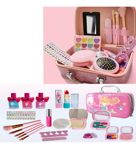 24 Juegos De Maquillaje Lavables No Tóxicos Para Niñas
