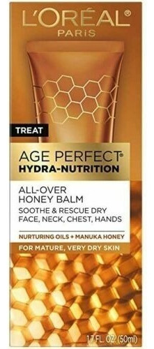 L'Oreal Paris Age Perfect Nutrition Hydra All Honey Balm L'Oréal Creme para pele seca 50 ml/48 g há mais de 20 anos