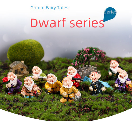 Nº 14 - Figuras De Bonsái De Resina De Gnomos En Miniatura