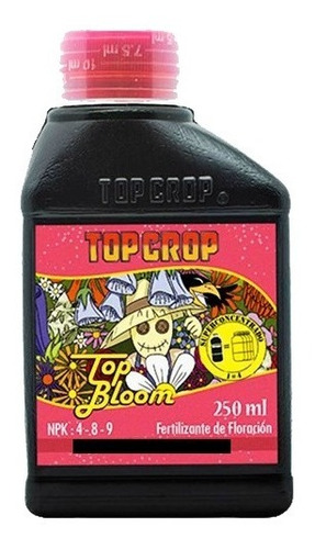 Imagen 1 de 4 de Top Crop Bloom 250 Ml Fertilizante Estimulante De Floración
