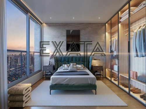 Imagem 3 de 10 de Apartamento Duplex À Venda No Itaim Bibi, Em Construção, Com 206,50m² Úteis, Living Com Varandas, 3 Amplas Suítes E 3 Vagas De Agarem. Lazer Total. - Ap01324 - 70678542
