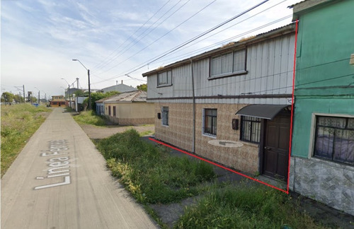Terreno De 251 Mt2 Con Casa Frete A Moll Arauco Coronel