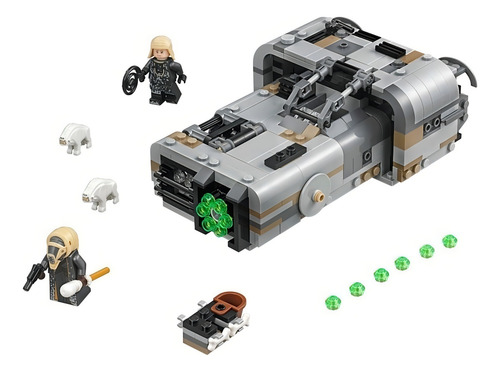 Set de construcción Lego Star Wars Moloch's Landspeeder 464 piezas en caja