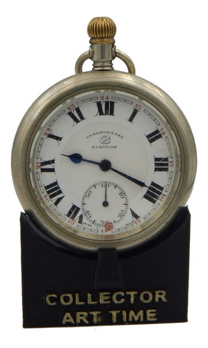 Antiguo Reloj De Bolsillo Chronometre Election 1914! Azul (Usado)