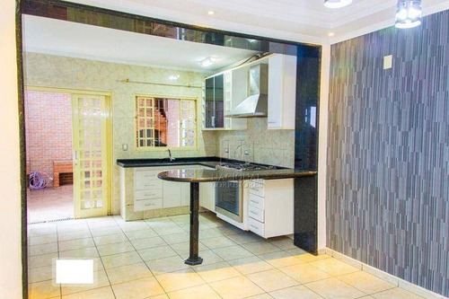 Imagem 7 de 12 de Sobrado Com 3 Dormitórios À Venda, 210 M² Por R$ 657.000,00 - Vila Camilópolis - Santo André/sp - So2157