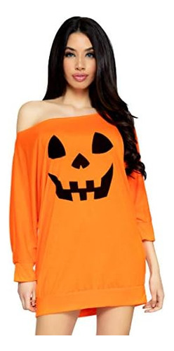 Vestido Camisero Informal De Halloween Para Mujer De Leg Ave