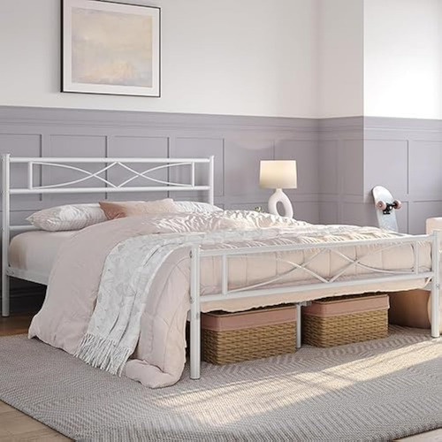 Bed Frame Yaheetech Matrimonial Blanca