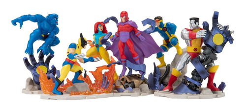 Figuras De Colección X Men Zoteki Diorama Completo Dgl Games