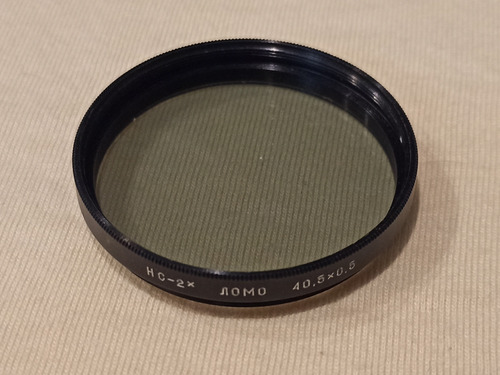 Filtro Polarizador Fotográfico 40.5mm Hc-2x Origen Ruso 